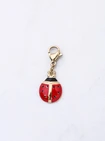 Zawieszka, charms, biedronka, stal pozłacana SC12736Z00