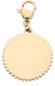 Zawieszka, charms księżyc, stal pozłacana SC11408Z00