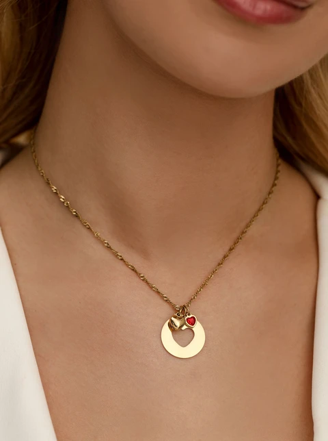 Zestaw biżuterii Divine Her z możliwością grawerowania Z12981Z00