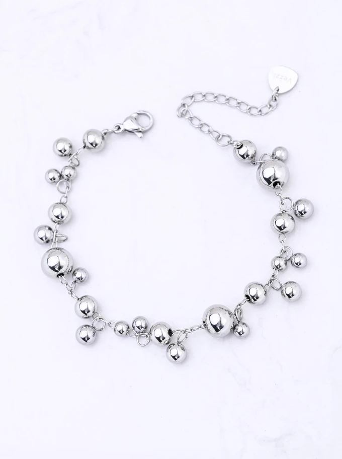 Bransoletka kuleczki, stal S112552S00