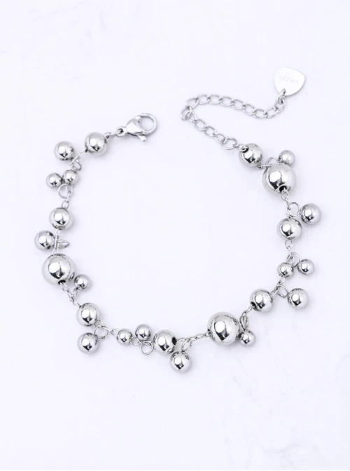 Bransoletka kuleczki, stal S112552S00