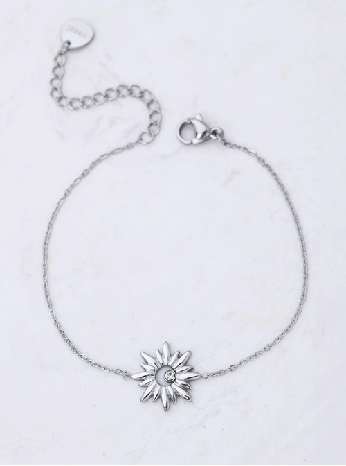 Bransoletka słoneczko, stal S112383S00