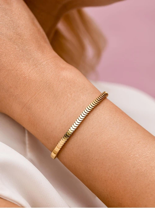 Bransoletka stal pozłacana, S112350Z00