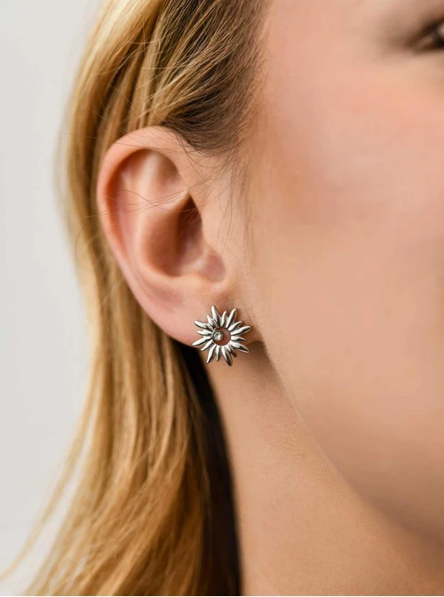 Kolczyki słoneczko, stal S212381S00