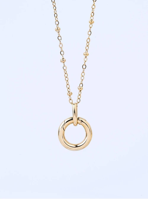 Naszyjnik baza do zawieszek, stal nierdzewna S308081Z00