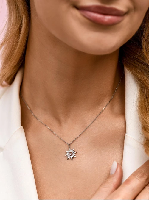 Naszyjnik słoneczko, stal S312382S00