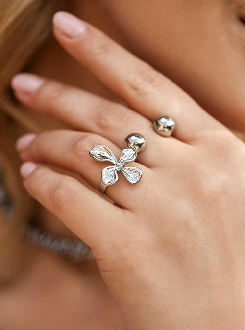 Pierścionek regulowany kulki, stal S412542S00-0