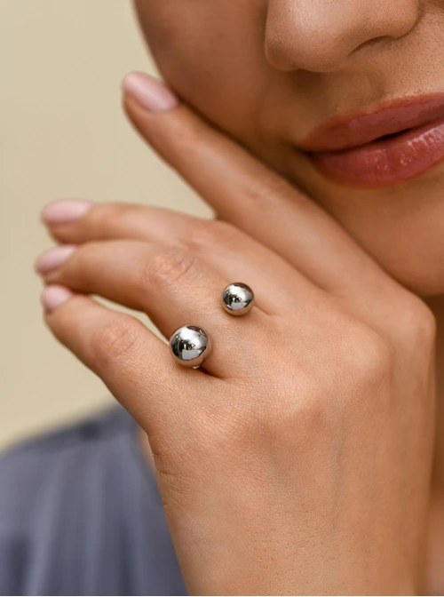 Pierścionek regulowany kulki, stal S412541S00-0