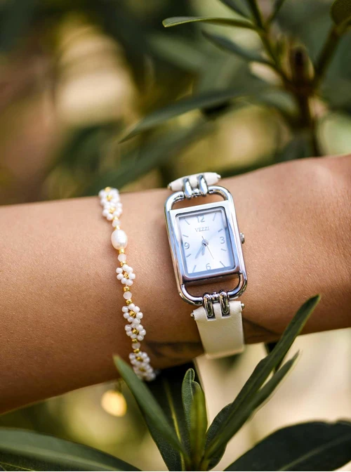 Zegarek Vezzi, kolor srebrny B512801S00