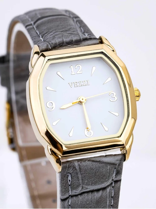 Zegarek Vezzi, kolor szary, złoty B512818Z09