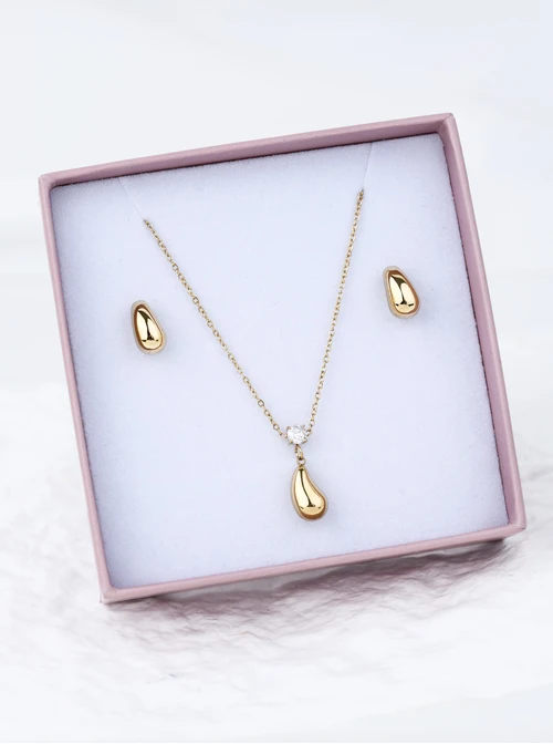 Zestaw Biżuterii Celestial Gold