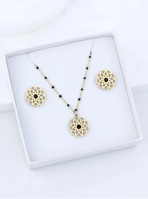 Zestaw Biżuterii Golden Reverence