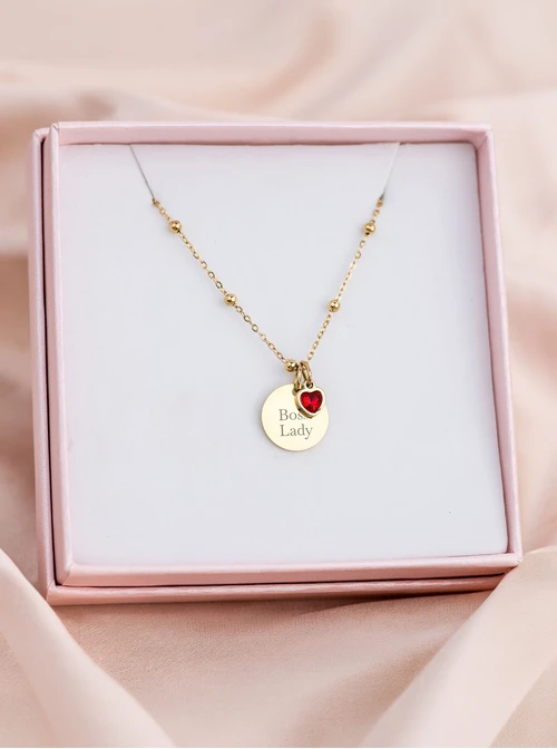 Zestaw biżuterii Boss Lady z możliwością grawerowania Z12984Z00