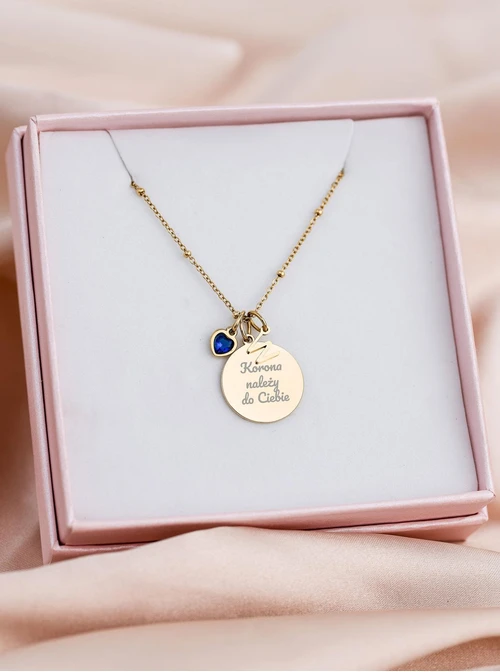 Zestaw biżuterii Crystal Feminine z możliwością grawerowania Z12980Z00