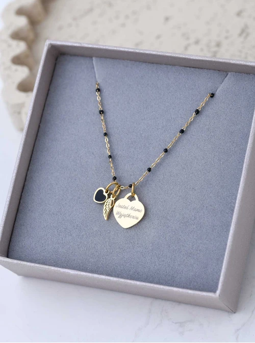 Zestaw biżuterii Heart Harmony z możliwością grawerowania Z13018Z00