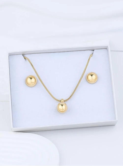 Zestaw Biżuterii Golden Allure