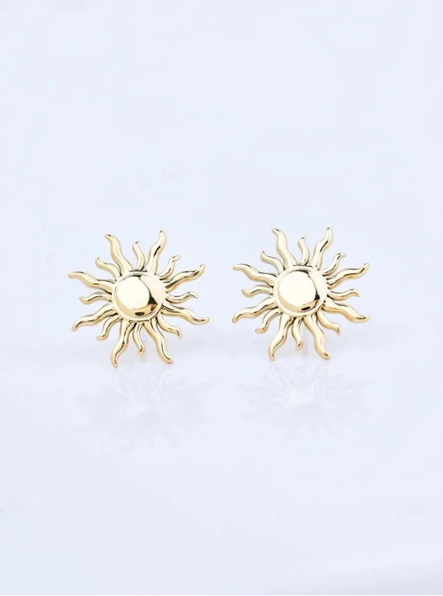 Zestaw Biżuterii Golden Solar Symphony