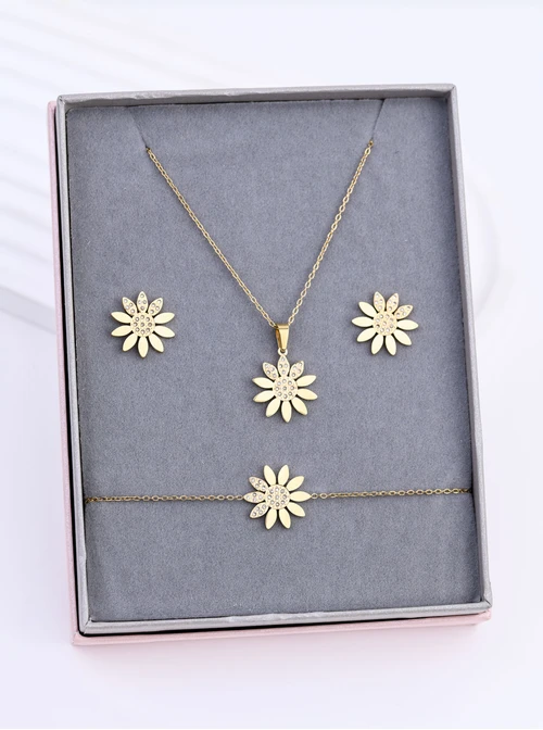 Zestaw Biżuterii Petal Kiss