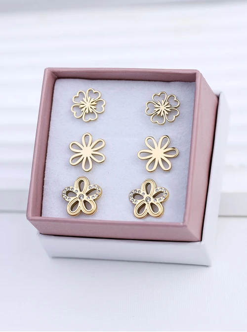 Zestaw Kolczyków Blush Serenity