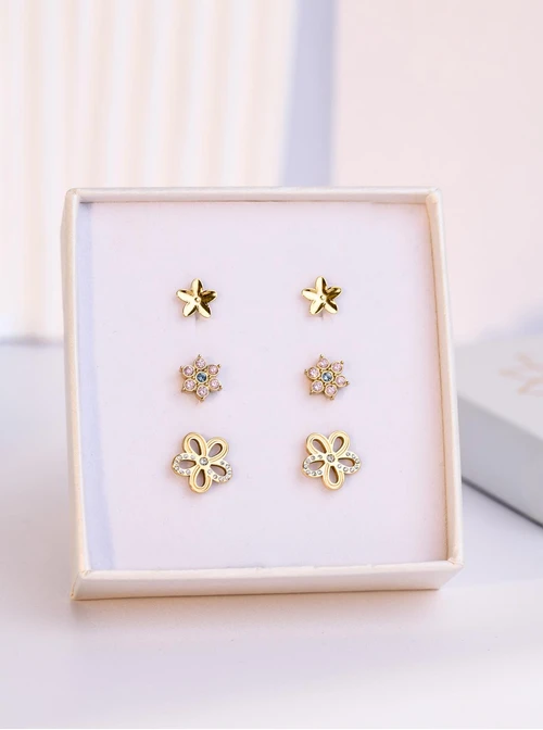 Zestaw Kolczyków Rose Mist