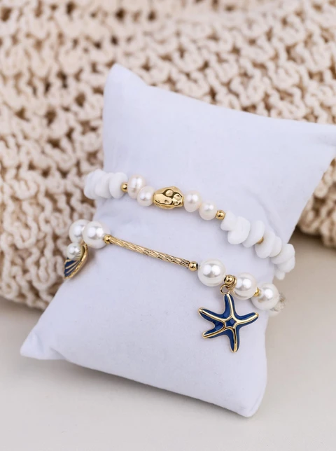 Zestaw Bransoletek Pearl Horizon