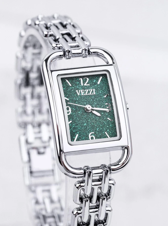 Zegarek Vezzi, kolor srebrny B512816S00