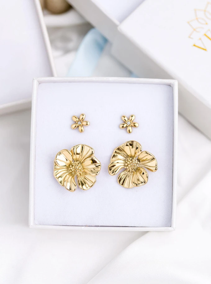 Zestaw Kolczyków Whispering Flowers