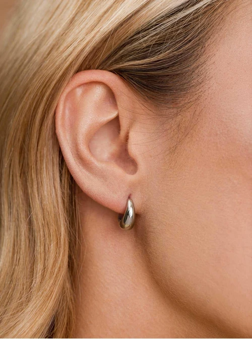 Kolczyki kółeczka, stal S211330S00