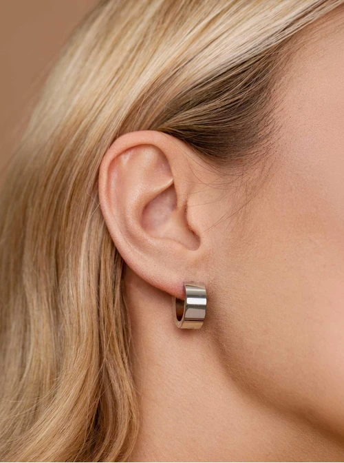 Kolczyki kółka, stal S207496S00