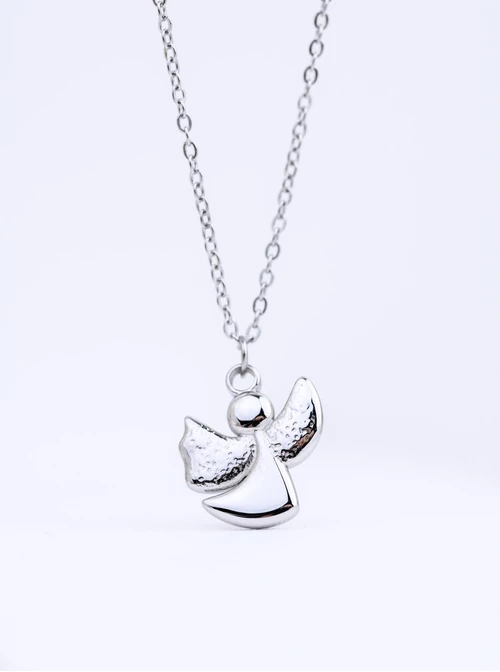 Naszyjnik Aniołek, stal S312757S00