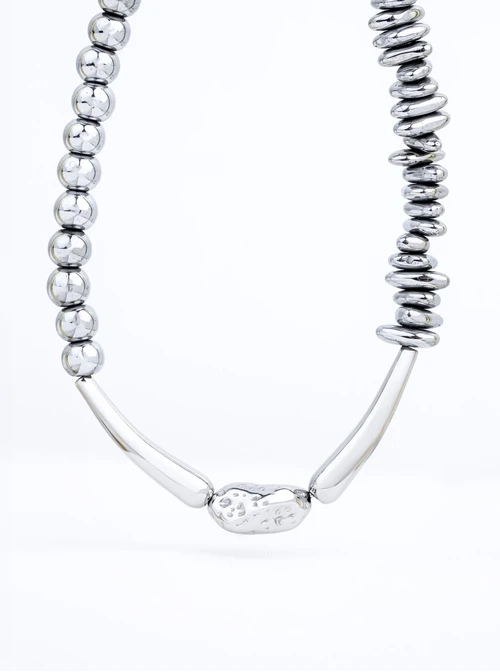 Naszyjnik Hematyt, stal S312602S00