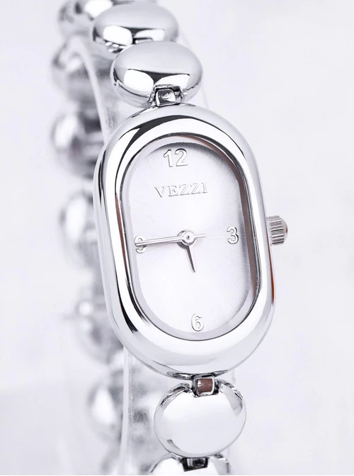 Zegarek Vezzi, kolor srebrny B512806S00