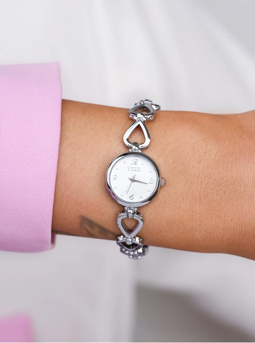 Zegarek Vezzi, kolor srebrny S509602S00