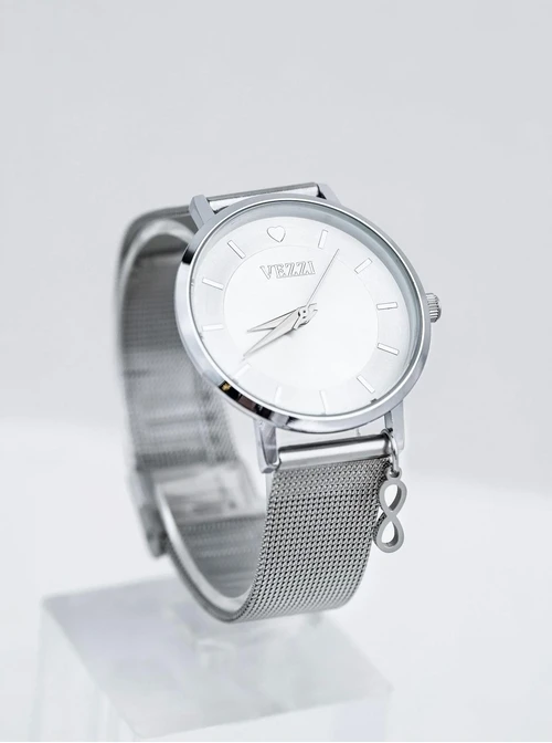 Zegarek Vezzi, nieskończoność, kolor srebrny S509589S00