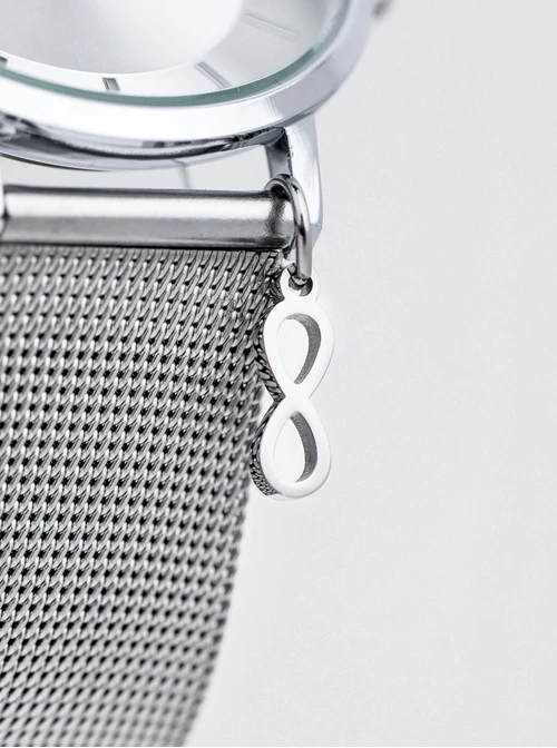 Zegarek Vezzi, nieskończoność, kolor srebrny S509589S00