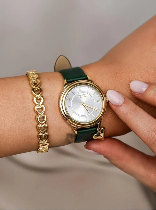 Zegarek Vezzi, serce, kolor złoty B512200P00