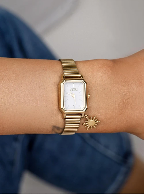 Zegarek Vezzi, słoneczko, kolor złoty S512204Z00