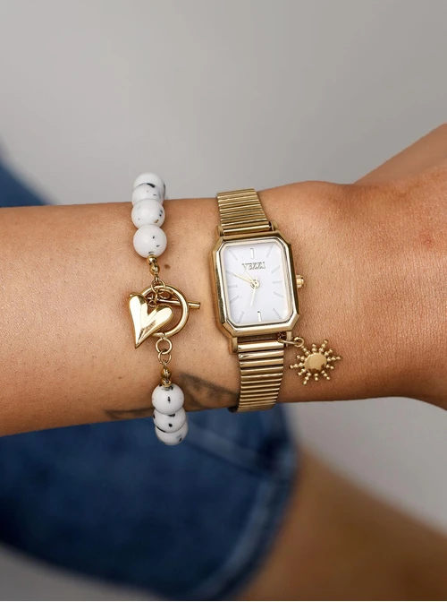 Zegarek Vezzi, słoneczko, kolor złoty S512204Z00