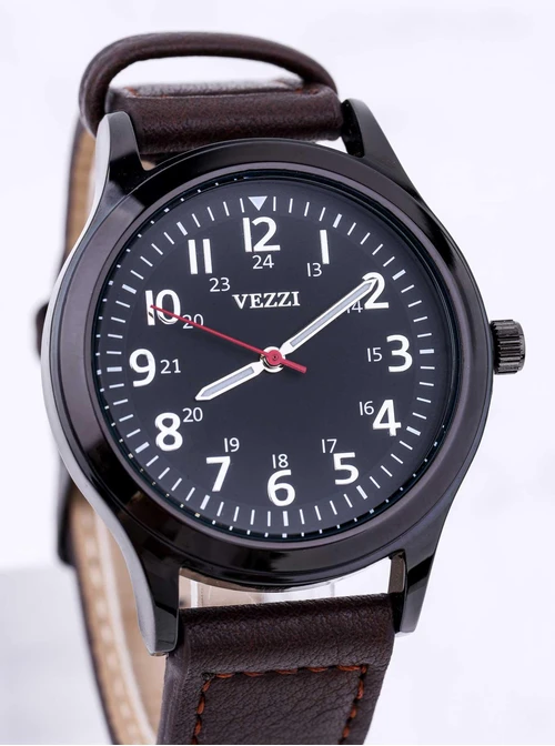 Zegarek męski, Vezzi, kolor brązowy B512864M13