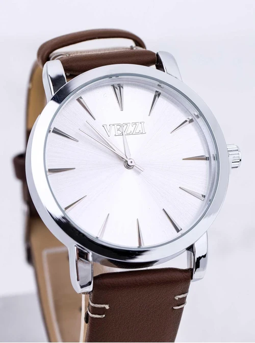 Zegarek męski, Vezzi, kolor srebrny B512860S13
