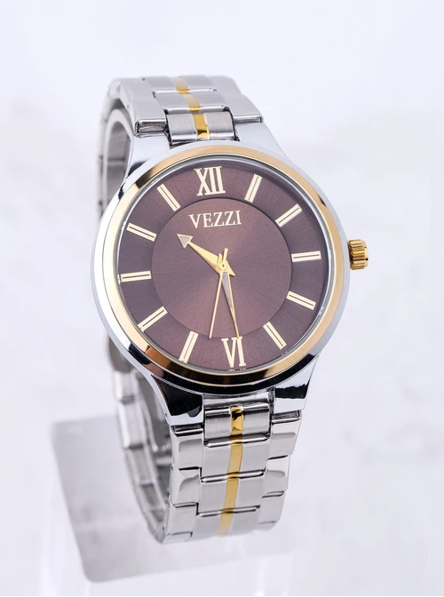 Zegarek męski, Vezzi, kolor srebrny S512848M00