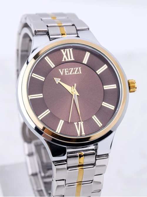 Zegarek męski, Vezzi, kolor srebrny S512848M00