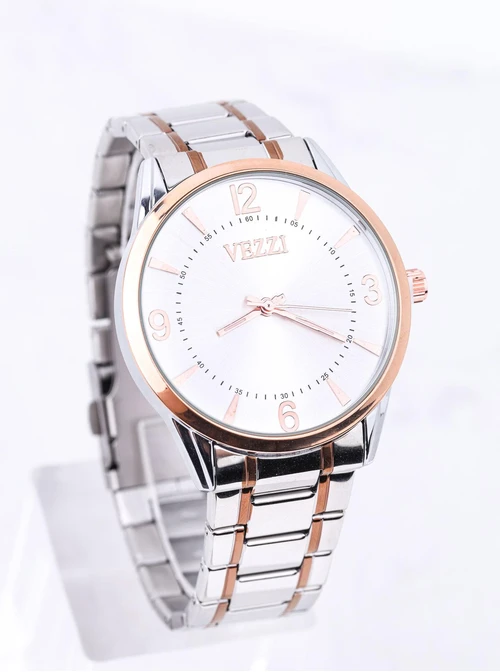 Zegarek męski, Vezzi, kolor srebrny S512862M00