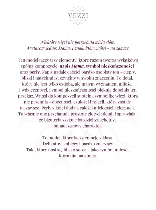 Zestaw Biżuterii Always My Mom
