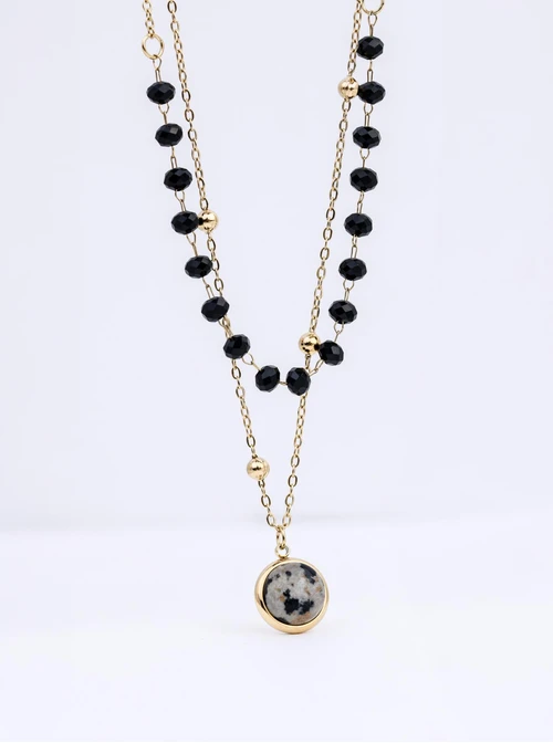 Zestaw Biżuterii Dark &amp; Gold