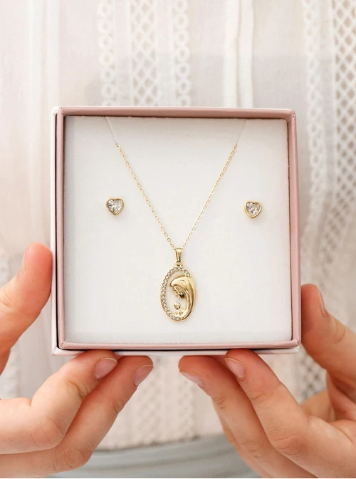 Zestaw Biżuterii Golden Minimalism