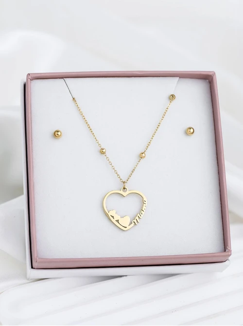 Zestaw Biżuterii Heart for Mom