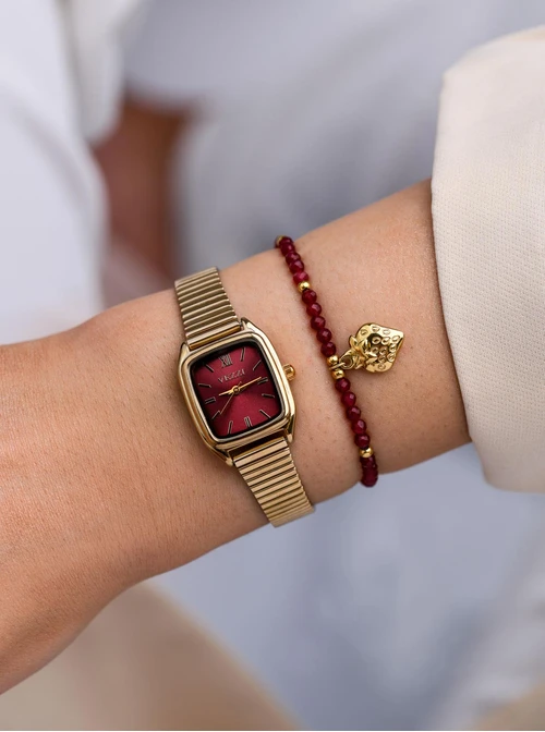 Zestaw Biżuterii z Zegarkiem Aura of Precision