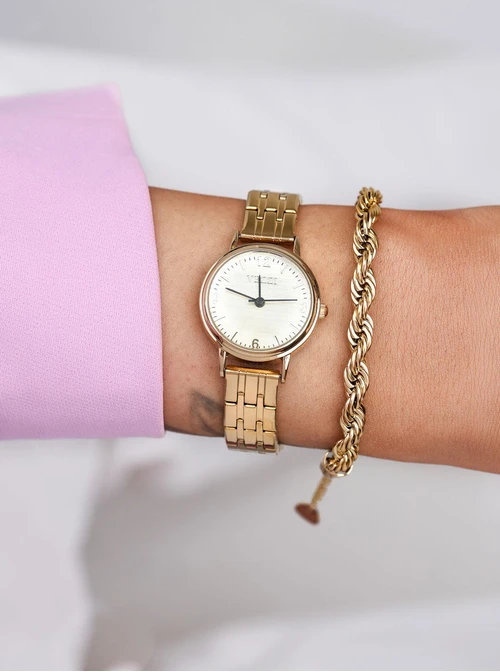 Zestaw Biżuterii z Zegarkiem Clean Line Watch