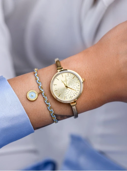 Zestaw Biżuterii z Zegarkiem Noctura Luxe